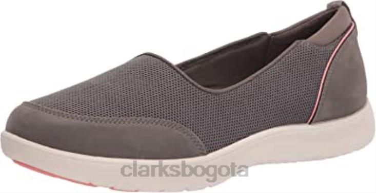 Clarks 0DX8L2619 Zapatilla clarks adella blush de piedra textil para mujer mujer textil de piedra