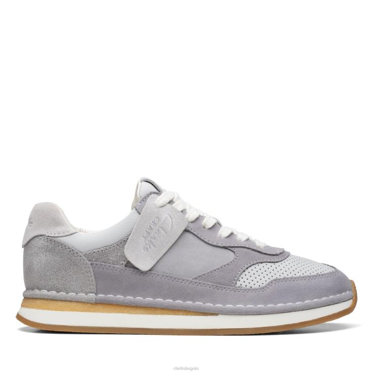 Clarks 0DX8L3045 craft run tor clarks combi gris claro mujer combinado gris claro