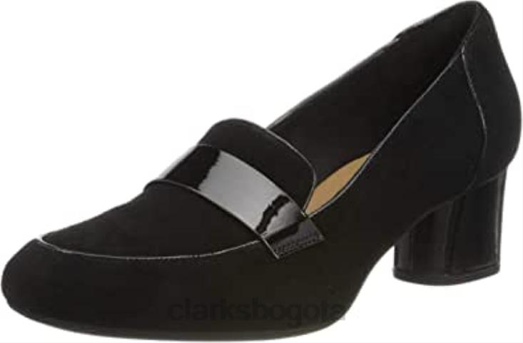 Clarks 0DX8L973 zapatos de tacón cerrados un cosmo way para mujer clarks negro mujer