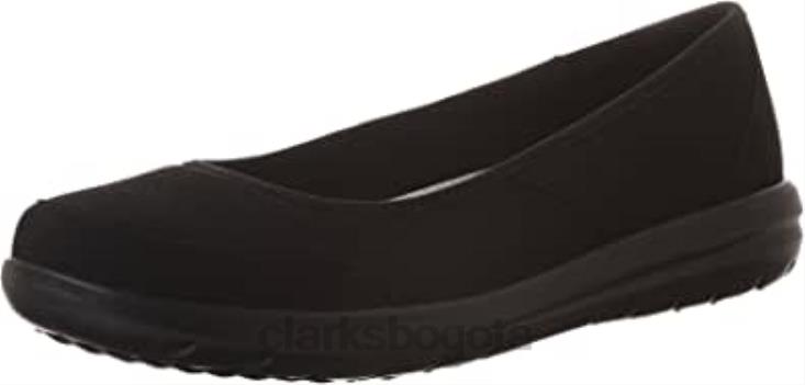 Clarks 0DX8L940 clarks planos jocolmyla de mujer con suela negra perforada negra mujer suela negra perforada negra