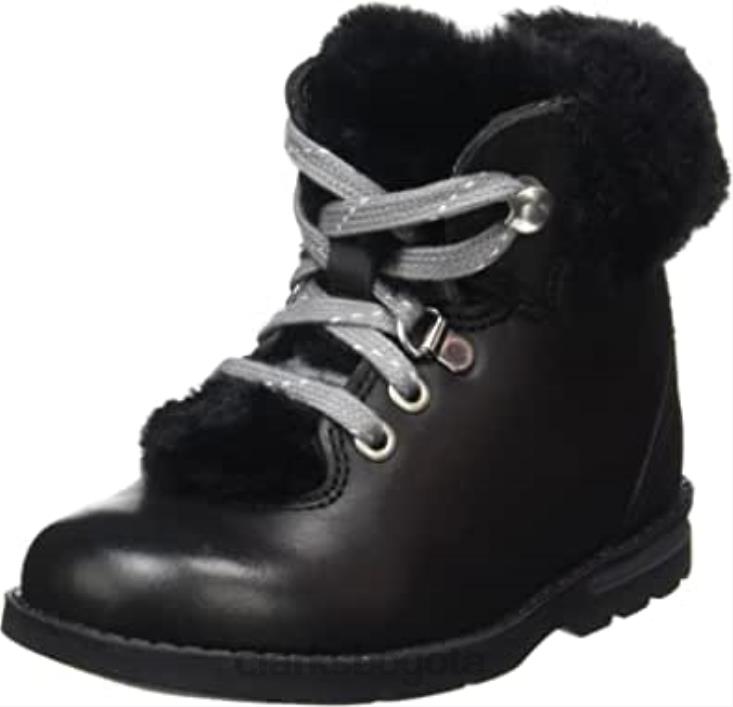 Clarks 0DX8L2047 Bota de nieve dabi excursionista t para niña clarks cuero negro niños cuero negro