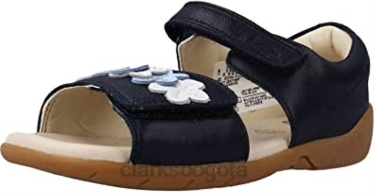 Clarks 0DX8L2646 sandalias de niña zora finch t cerradas azul marino clarks niños Azul marino
