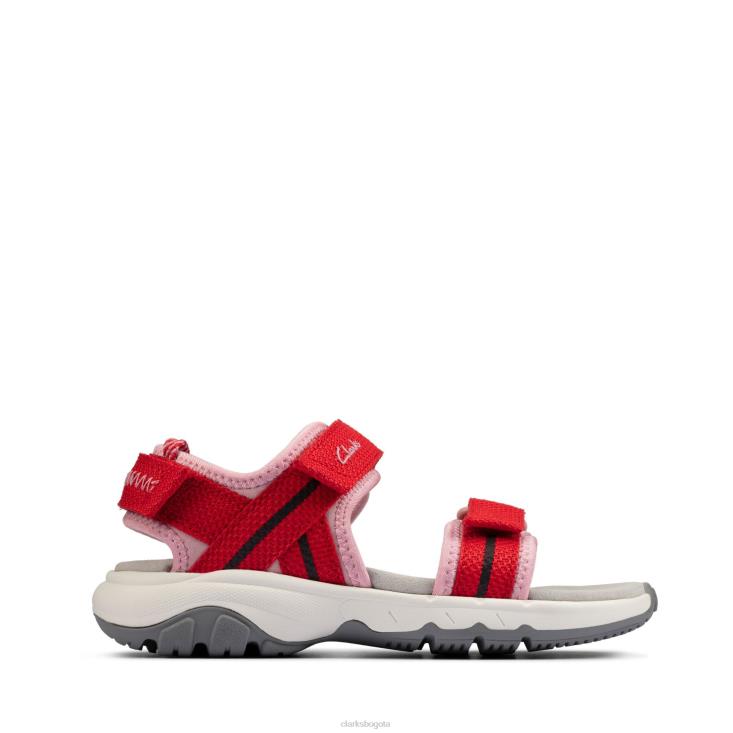 Clarks 0DX8L3810 clarks expo sea k rojo sintetico niños rojo sintético