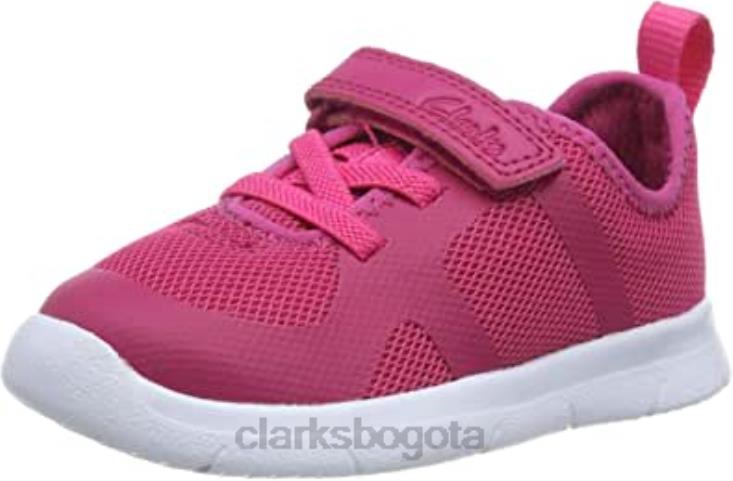 Clarks 0DX8L2153 Zapatillas clarks raspberry ath flux t para niña niños frambuesa