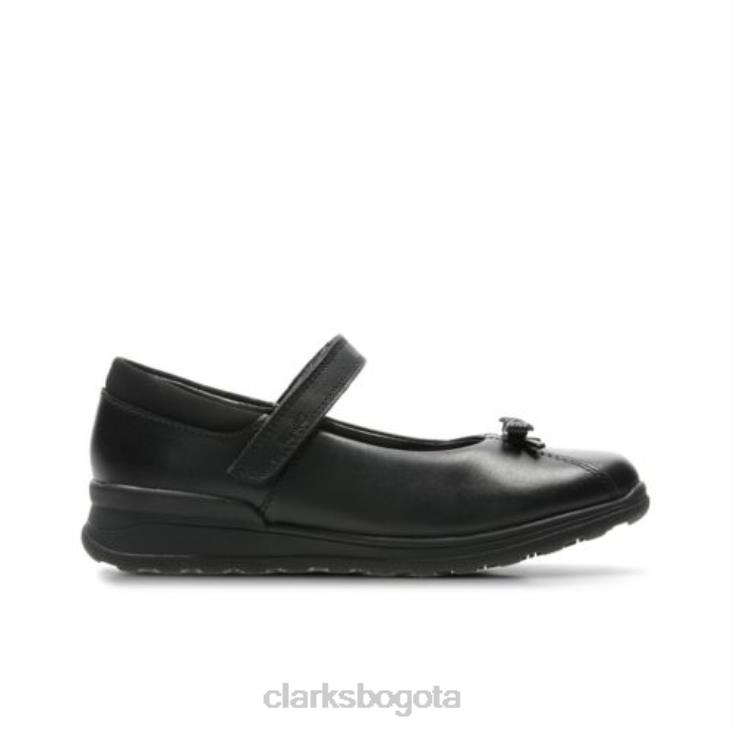 Clarks 0DX8L4635 clarks mariel negros deseo inf g fit niños negro