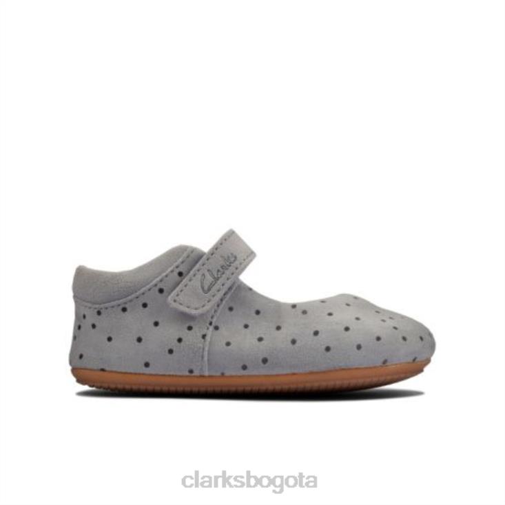 Clarks 0DX8L4605 clarks star kind fst g fit ante azul claro niños ante azul claro