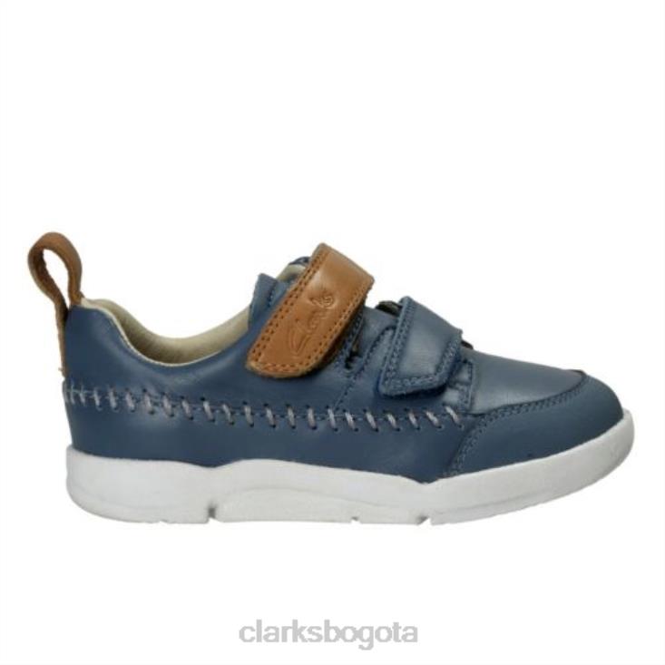 Clarks 0DX8L4835 clarks tri aspire fst g fit azules niños azul