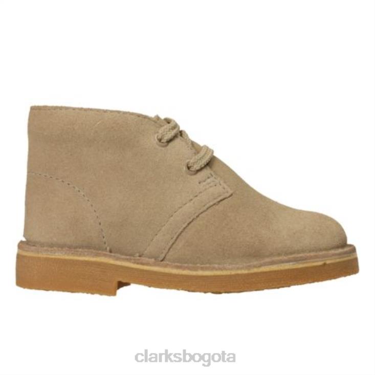 Clarks 0DX8L4792 bota clarks desert ante arena fst g fit niños gamuza arena