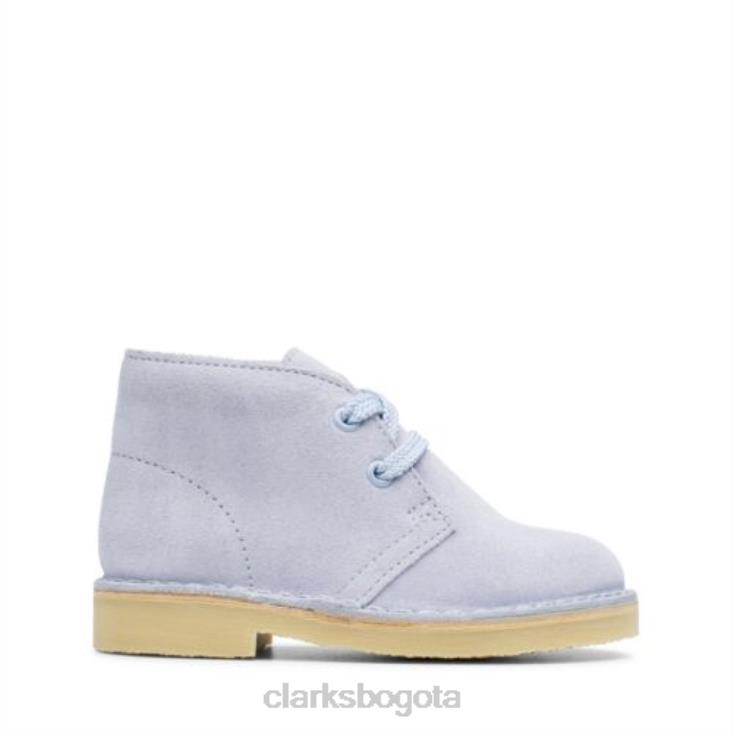 Clarks 0DX8L4801 botas clarks cool blue desert inf g fit niños azul fresco