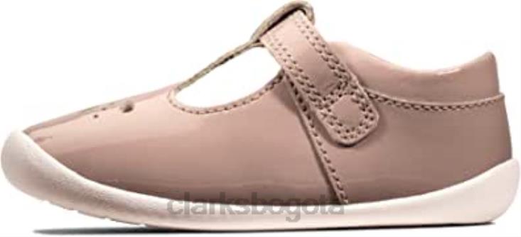 Clarks 0DX8L1017 Clarks Pink (pink pat pink pat) zapatillas bajas unisex para niños roamer star t niños