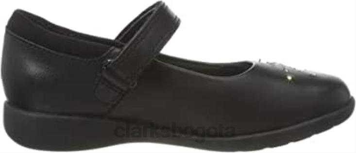 Clarks 0DX8L173 bailarinas niño niña etch spark t clarks negro niños