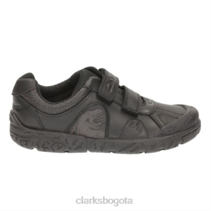 Clarks 0DX8L4914 clarks bronto step inf e fit negro niños negro