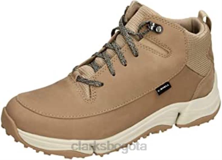 Clarks 0DX8L1361 Botines Clarks Desert Beige para mujer Tri Path Hiker unisexo beige desierto