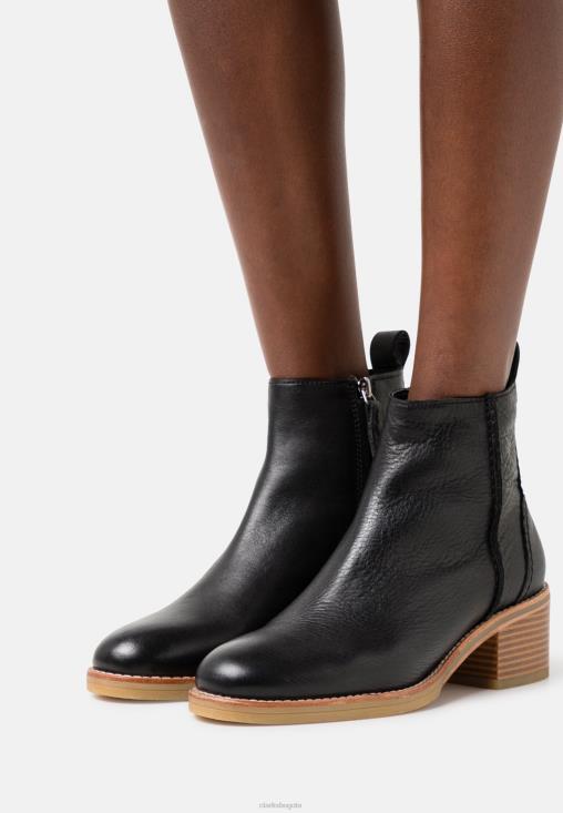 Clarks 0DX8L7090 clarks cologne botines clásicos con cremallera negro unisexo negro