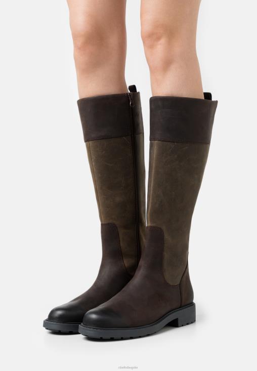 Clarks 0DX8L7092 botas clarks orinoco marron oscuro unisexo marron oscuro