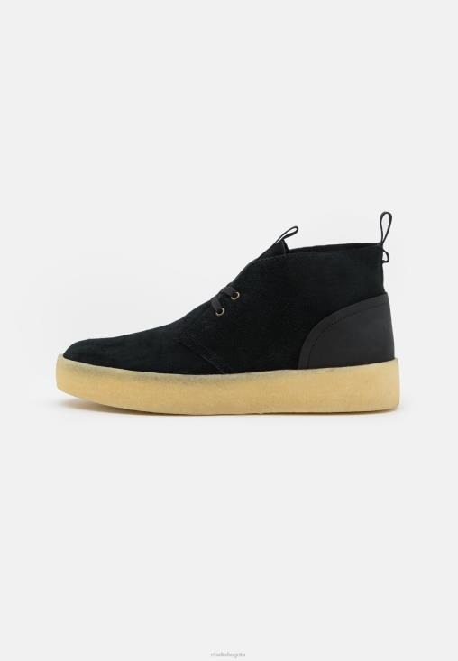 Clarks 0DX8L7165 botines con cordones desert cup clarks negro unisexo negro