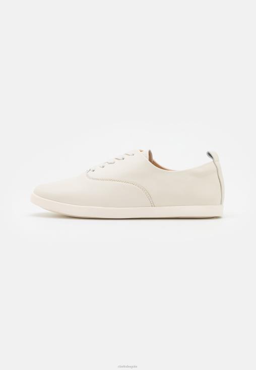 Clarks 0DX8L6929 zapatos informales con cordones ace lite tie de clarks white unisexo blanco