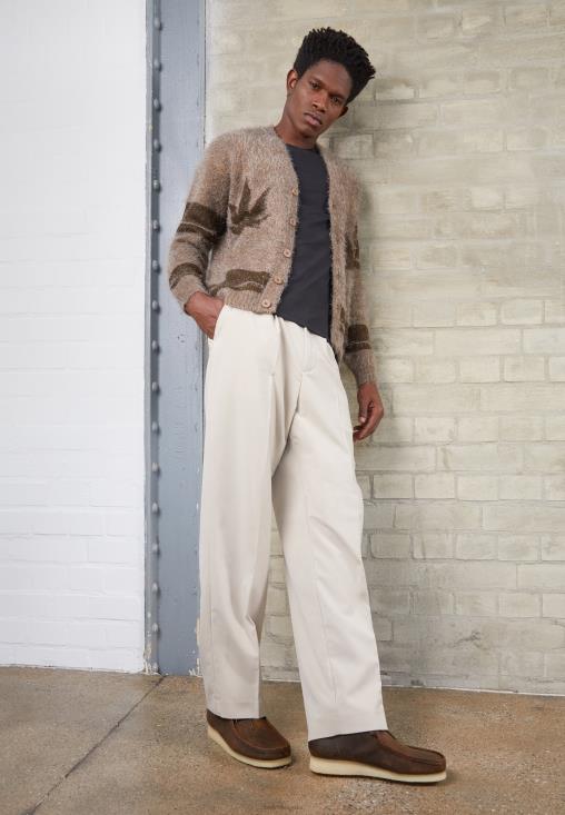 Clarks 0DX8L7130 clarks wallabee casual con cordones cera de abejas unisexo cera de abejas