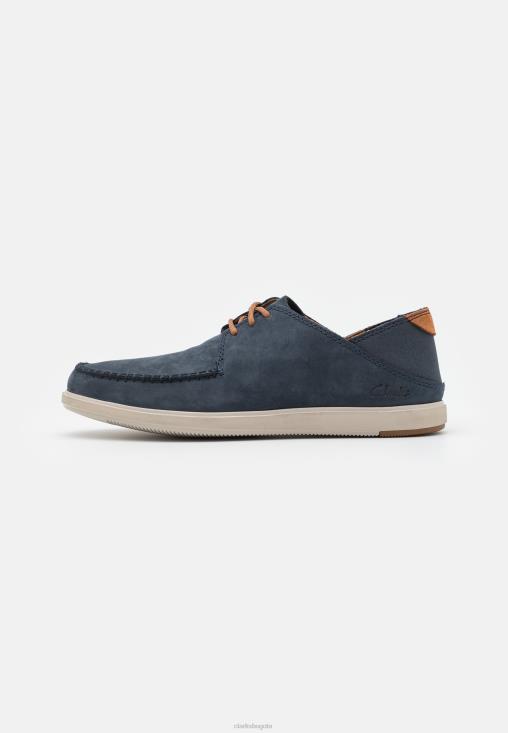 Clarks 0DX8L7156 zapatos con cordones bratton azul marino clarks unisexo Armada