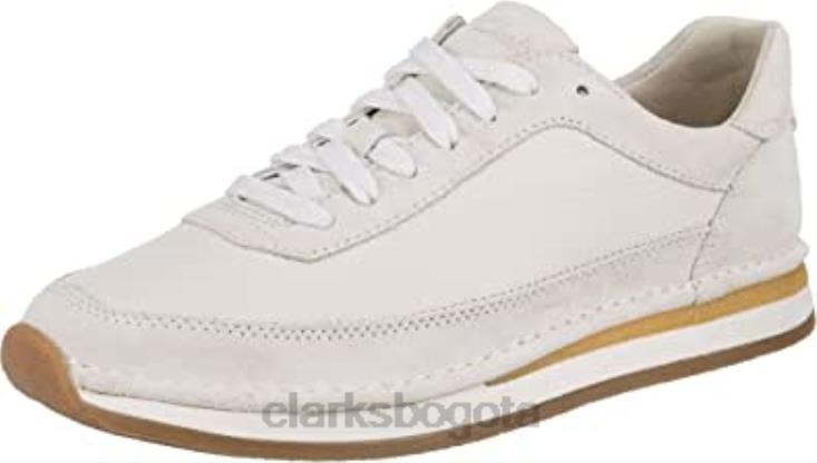 Clarks 0DX8L1092 encaje artesanal blanco f clarks unisexo blanco