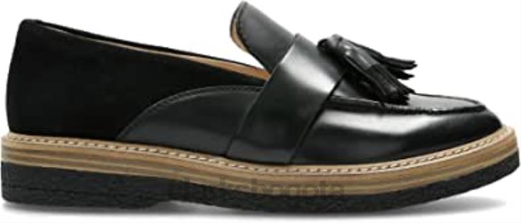 Clarks 0DX8L1265 zapato clarks 26126672 zante primavera negro unisexo