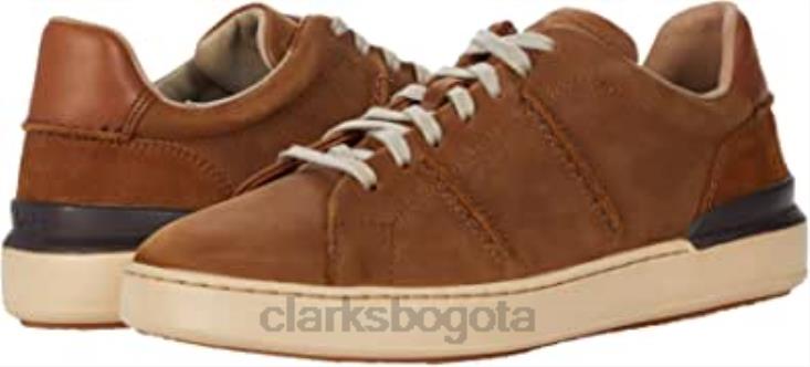 Clarks 0DX8L1347 Clarks Court Lite Lo aceitoso bronceado oscuro unisexo bronceado oscuro aceitoso