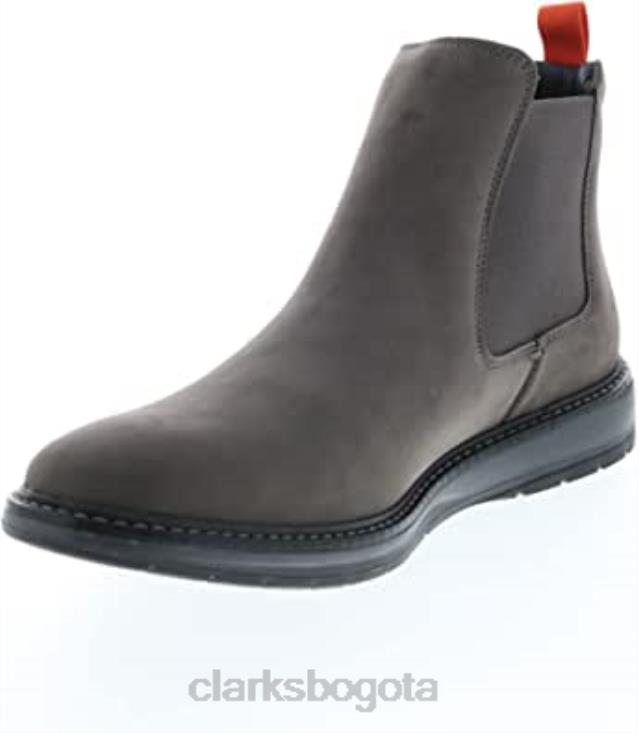 Clarks 0DX8L145 Clarks top de nobuk gris oscuro unisexo nubuck gris oscuro