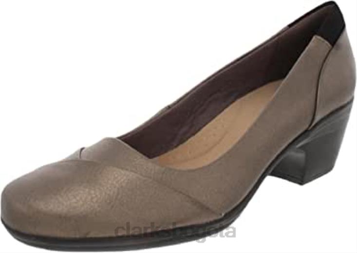 Clarks 0DX8L167 emily alexa metalizado sintético 10 a estrecho clarks unisexo