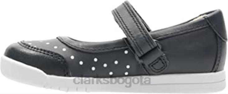 Clarks 0DX8L1681 clarks emery ha cuero azul marino h 095 unisexo
