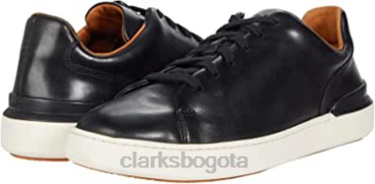 Clarks 0DX8L1751 clarks corte lite encaje negro unisexo cuero negro
