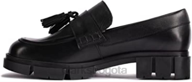 Clarks 0DX8L2736 zapatos clarks mocasines teala de piel unisexo