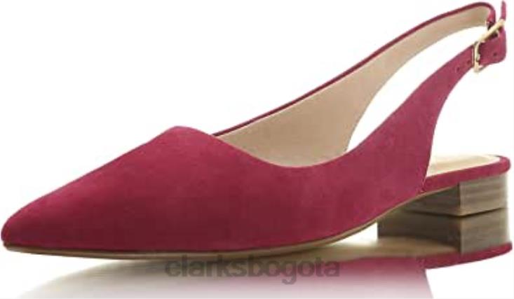 Clarks 0DX8L983 mocasín con tirantes laina 15 para mujer clarks rosa mujer rosa