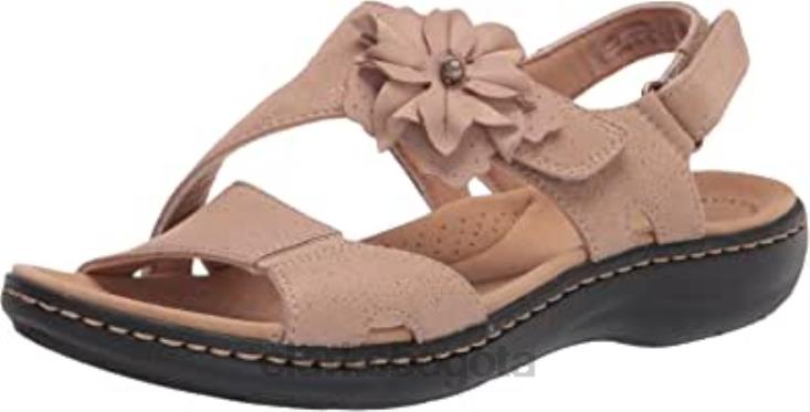 Clarks 0DX8L1390 sandalia mujer laurieann bea arena polipiel combi clarks mujer combi piel sintética arena