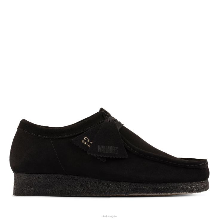 Clarks 0DX8L3139 clarks wallabee ante negro mujer ante negro
