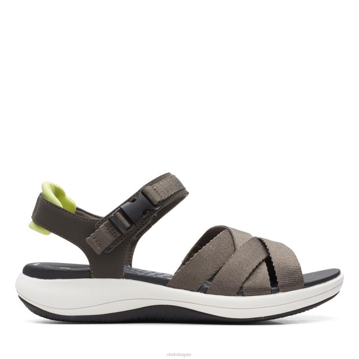 Clarks 0DX8L3296 clarks oliva oscuro mira marea mujer oliva oscuro