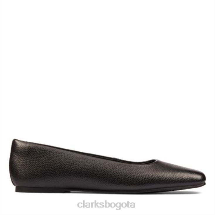 Clarks 0DX8L3943 puro ballet2 clarks cuero negro mujer cuero negro
