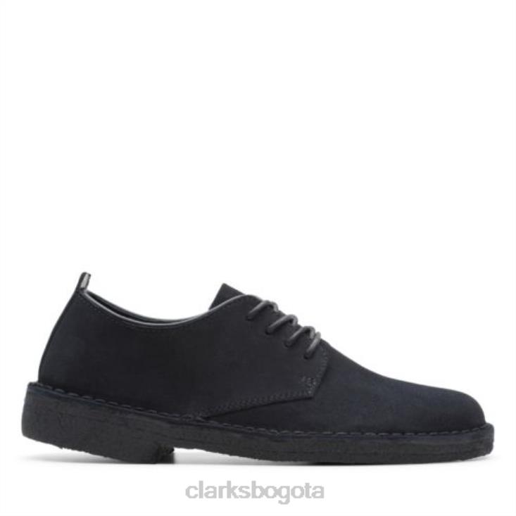 Clarks 0DX8L3992 clarks ante negro desert london mujer ante negro