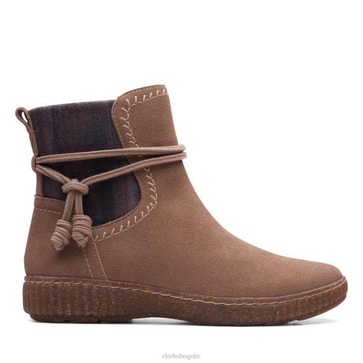 Clarks 0DX8L6157 caroline lily gamuza guijarro clarks gamuza guijarro mujer gamuza guijarro