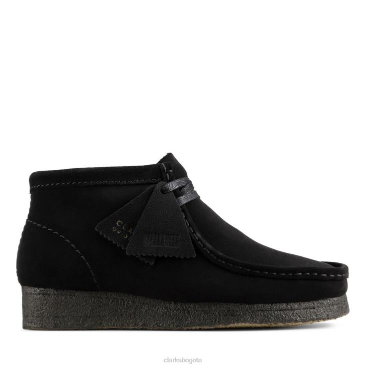 Clarks 0DX8L6177 Bota clarks wallabee de ante negro ante negro mujer ante negro
