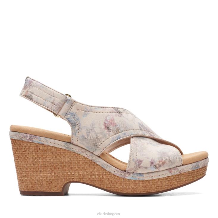 Clarks 0DX8L6544 clarks florales giselle cove florales mujer floral