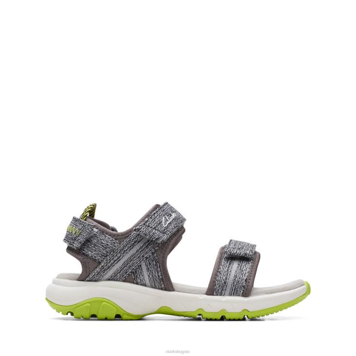 Clarks 0DX8L3838 clarks combi expo sea k gris niños combinado gris