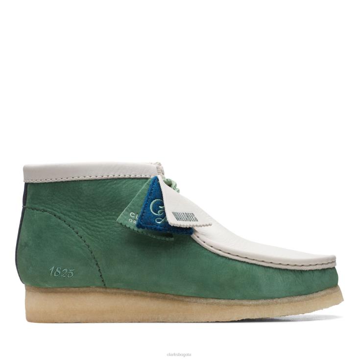 Clarks 0DX8L3648 clarks wallabee bt ny nobuk verde hombres nubuck verde