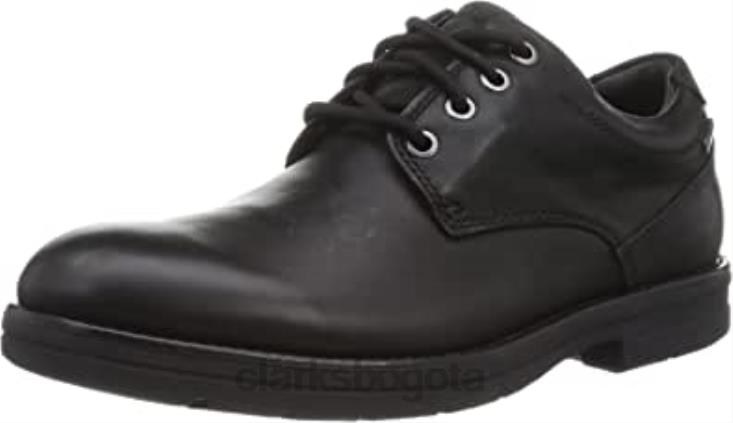 Clarks 0DX8L712 clarks negros banning lo gtx zapatos formales de cuero negro para hombre hombres negro