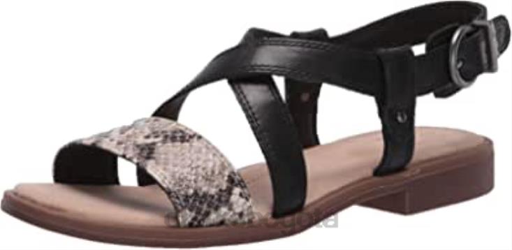 Clarks 0DX8L1144 Sandalia clarks declan spring mujer negra mujer negro