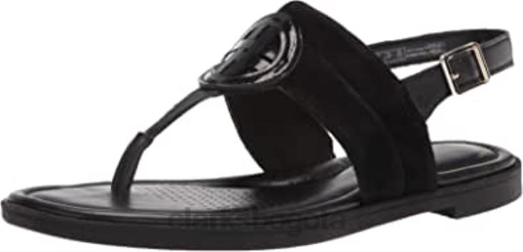 Clarks 0DX8L2098 Sandalia plana clarks reyna glam mujer negro sintético interest combi mujer combi de interés sintético negro
