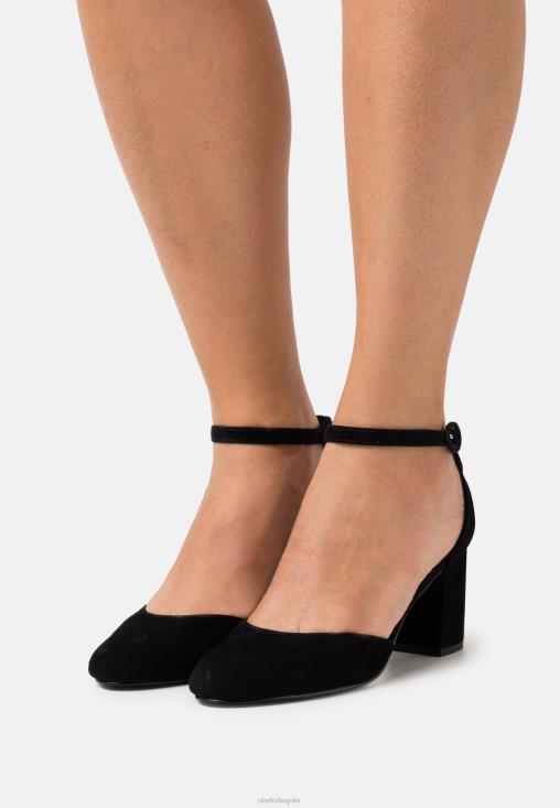 Clarks 0DX8L7010 Tacones clasicos de cuero clarks negro unisexo negro