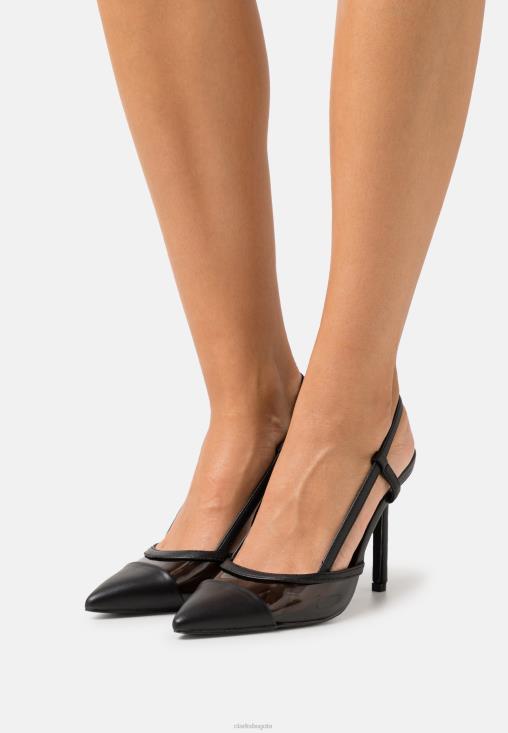 Clarks 0DX8L7012 clarks tacones clasicos negros unisexo negro