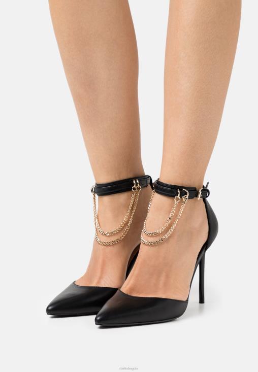 Clarks 0DX8L7032 tacones clasicos clarks unisexo negro