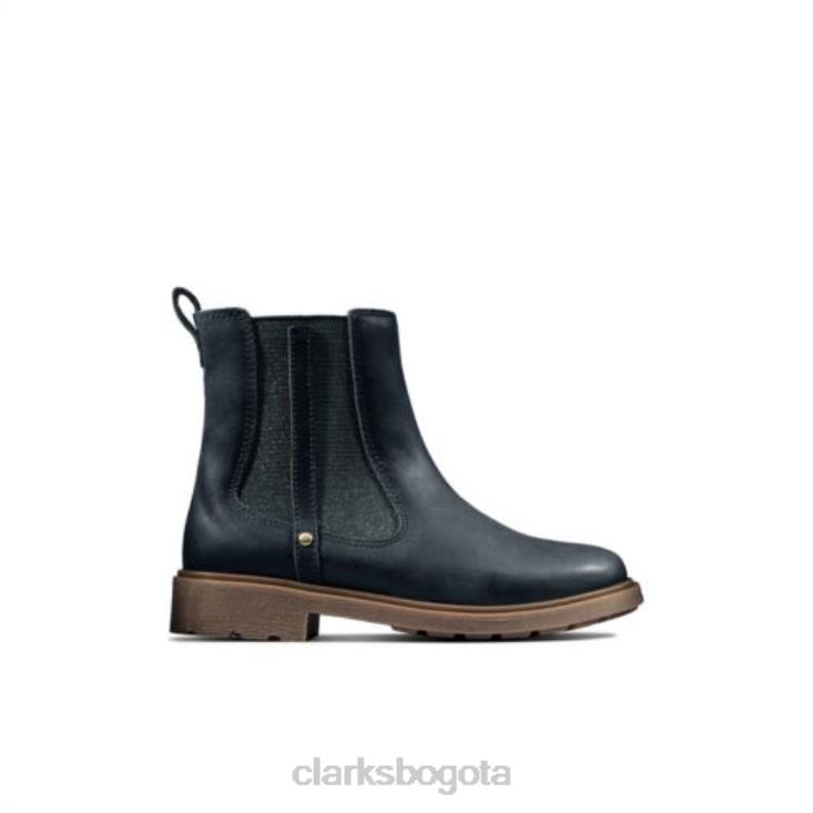 Clarks 0DX8L4565 astrol orinf f fit clarks cuero marino unisexo cuero azul marino