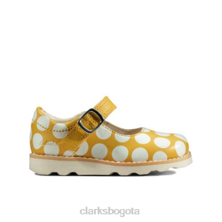 Clarks 0DX8L4674 Clarks Crown Jump FST G Fit Yel bajo interés unisexo interés amarillo